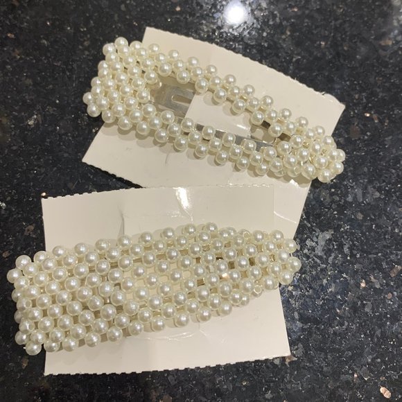 PEARL CLIP- FULL GOLD - Picture 2 of 2